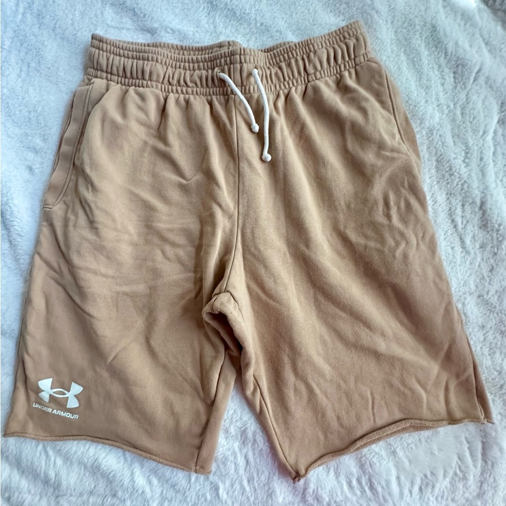 Under Armour Men's Tan Athletic Shorts